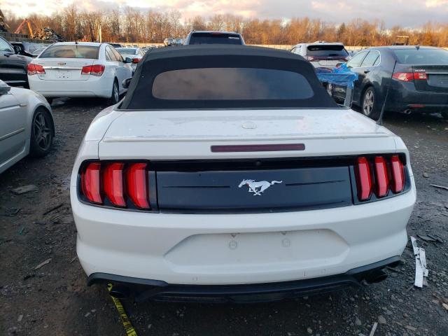 1FATP8UHXL5115340 - 2020 FORD MUSTANG WHITE photo 6