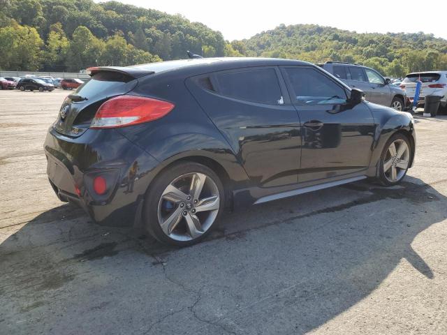 KMHTC6AE0DU148225 - 2013 HYUNDAI VELOSTER TURBO BLACK photo 3
