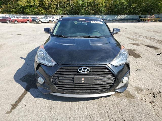 KMHTC6AE0DU148225 - 2013 HYUNDAI VELOSTER TURBO BLACK photo 5