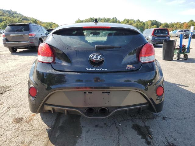 KMHTC6AE0DU148225 - 2013 HYUNDAI VELOSTER TURBO BLACK photo 6