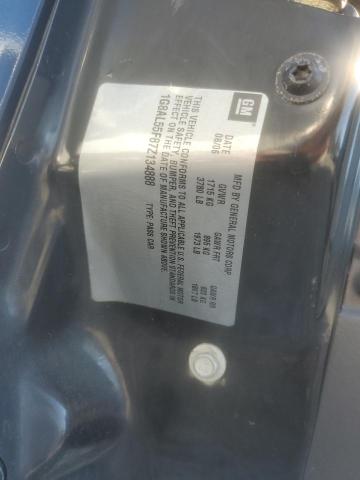 1G8AL55F87Z134888 - 2007 SATURN ION LEVEL 3 Bleu photo 12
