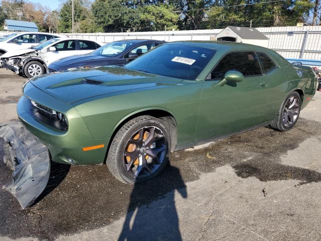 2C3CDZAGXJH236478 - 2018 DODGE CHALLENGER SXT GREEN photo 1