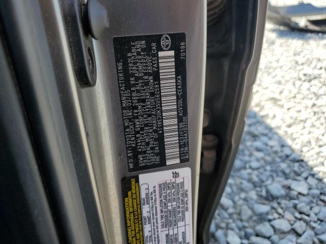4T1BE30K35U562581 - 2005 TOYOTA CAMRY LE 灰色 照片 13