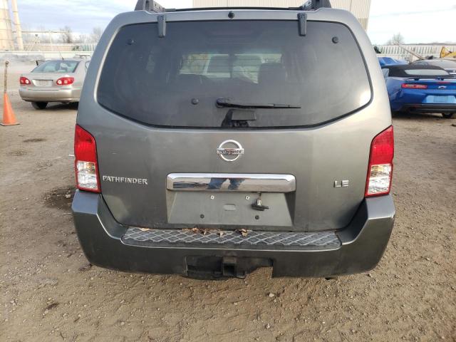 5N1AR18W46C672168 - 2006 NISSAN PATHFINDER LE CHARCOAL photo 6