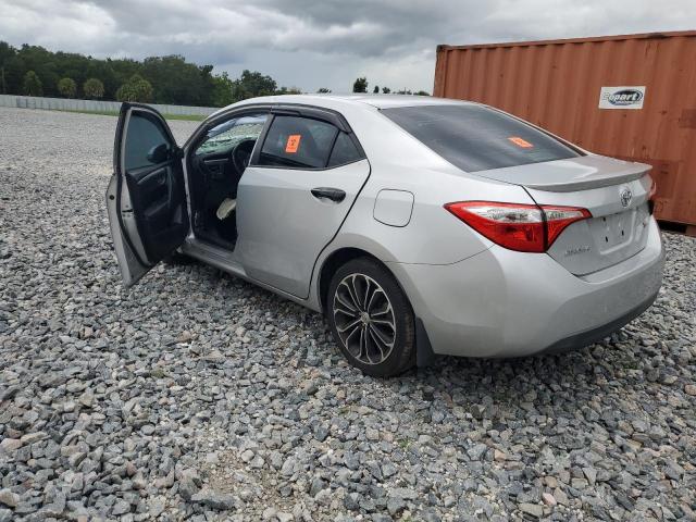 5YFBURHE4FP339991 - 2015 TOYOTA COROLLA L SILVER photo 2