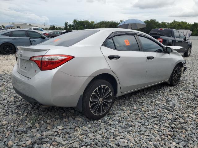 5YFBURHE4FP339991 - 2015 TOYOTA COROLLA L SILVER photo 3