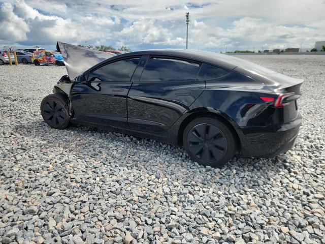 5YJ3E1EA7RF834366 - 2024 TESLA MODEL 3 Negro foto 2
