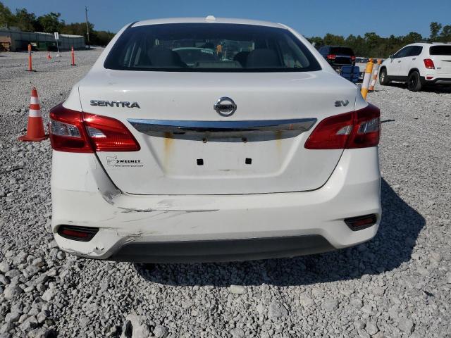 3N1AB7AP2KY436606 - 2019 NISSAN SENTRA S Սպիտակ լուսանկար 6