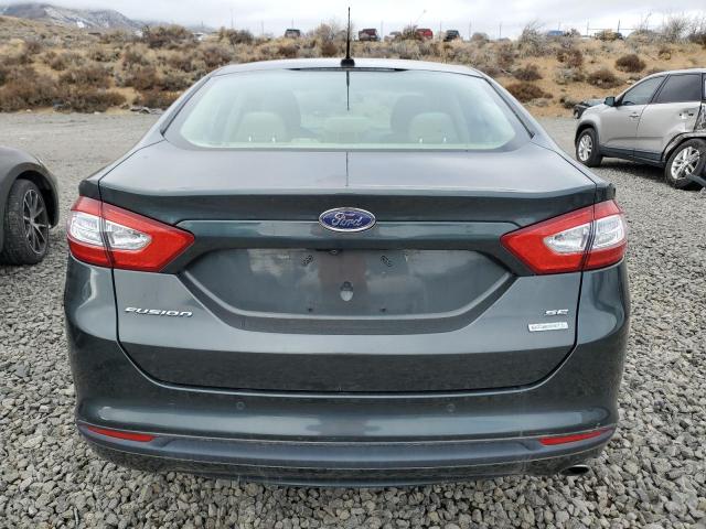 3FA6P0HD3GR216308 - 2016 FORD FUSION SE GREEN photo 6