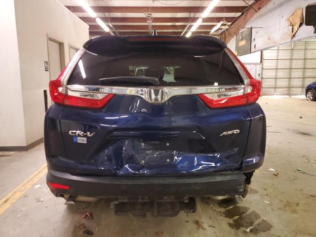 5J6RW2H82JA002723 - 2018 HONDA CR-V EXL BLUE photo 6