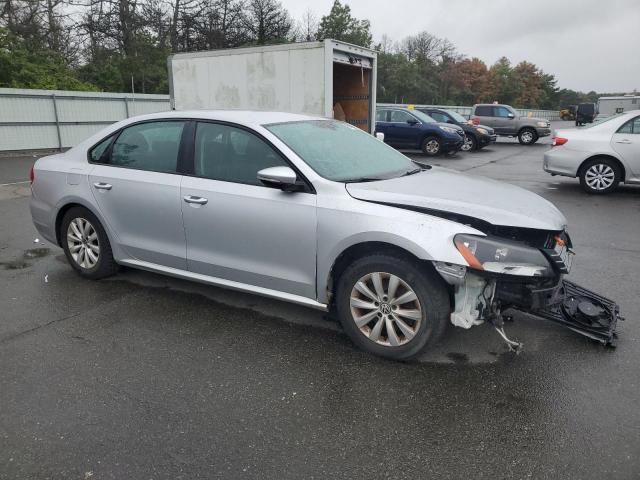 1VWAP7A30CC026132 - 2012 VOLKSWAGEN PASSAT S Сріблястий фото 4