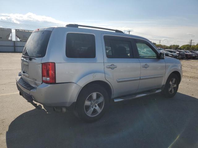 5FNYF48619B023223 - 2009 HONDA PILOT EXL SILVER photo 3