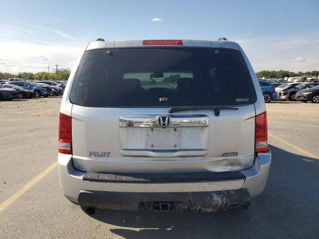 5FNYF48619B023223 - 2009 HONDA PILOT EXL SILVER photo 6