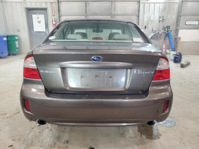 4S3BL626897212850 - 2009 SUBARU LEGACY 2.5I LIMITED BROWN photo 6