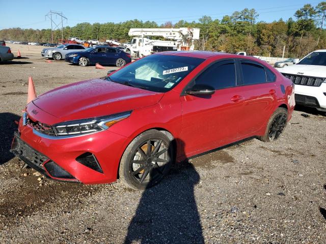 3KPF44AC7NE436177 - 2022 KIA FORTE GT RED photo 1