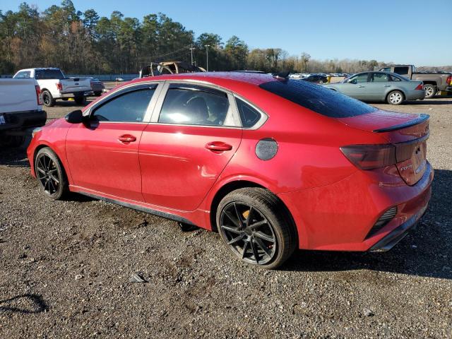 3KPF44AC7NE436177 - 2022 KIA FORTE GT RED photo 2