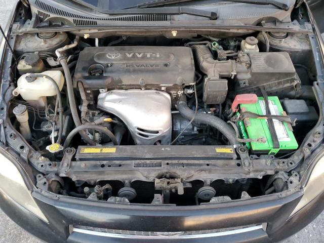 JTKDE167250052243 - 2005 TOYOTA SCION TC შავი ფოტო 11