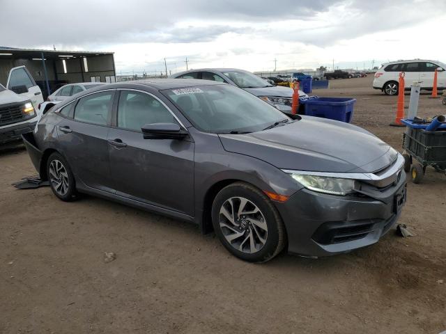 2HGFC2F75GH527055 - 2016 HONDA CIVIC EX ნაცრისფერი ფოტო 4