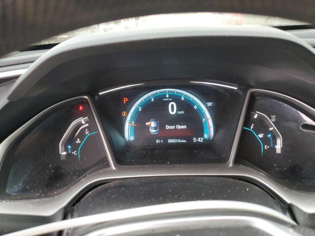 2HGFC2F75GH527055 - 2016 HONDA CIVIC EX ნაცრისფერი ფოტო 9