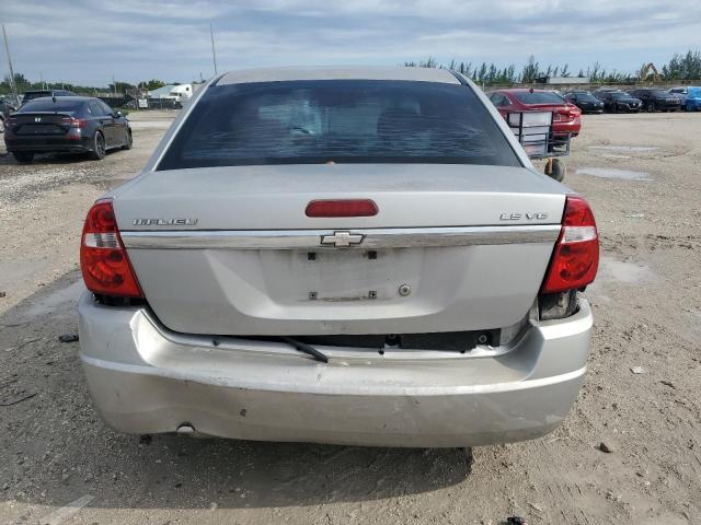 1G1ZS58N37F254204 - 2007 CHEVROLET MALIBU LS ვერცხლისფერი ფოტო 6