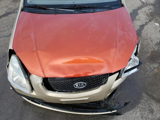 KNADE223896512487 - 2009 KIA RIO BASE GOLD photo 11