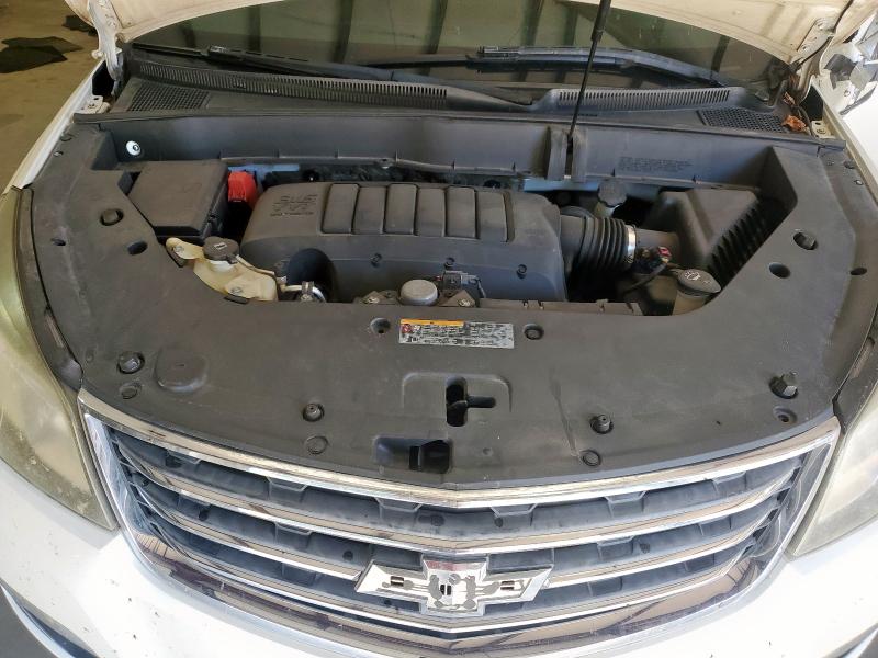 1GNKRJKD9DJ179103 - 2013 CHEVROLET TRAVERSE LT 白色 照片 11