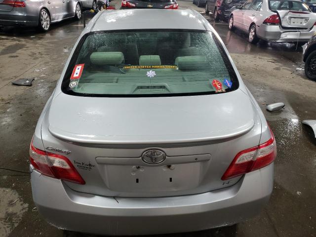 4T4BE46K57R001191 - 2007 TOYOTA CAMRY CE SILVER photo 6