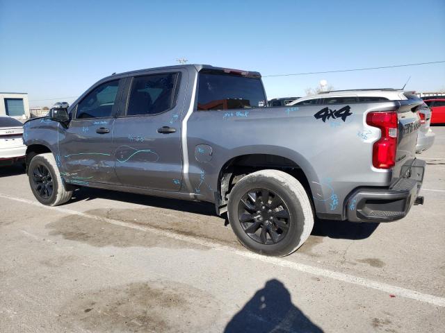 3GCPYBEH9KG183754 - 2019 CHEVROLET SILVERADO K1500 CUSTOM GRAY photo 2