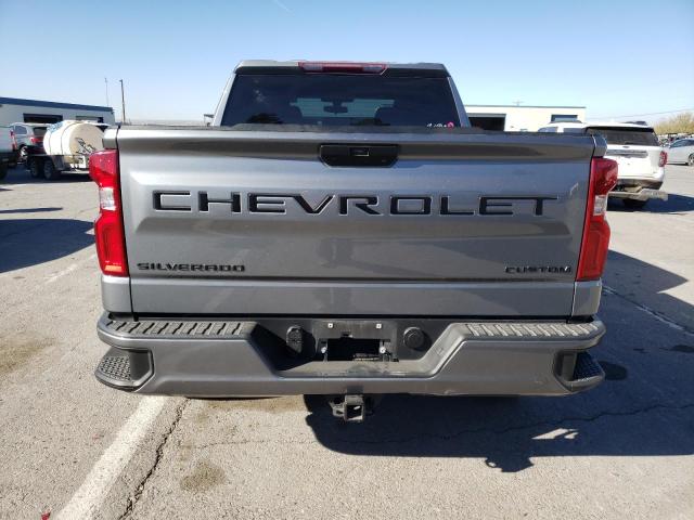 3GCPYBEH9KG183754 - 2019 CHEVROLET SILVERADO K1500 CUSTOM GRAY photo 6