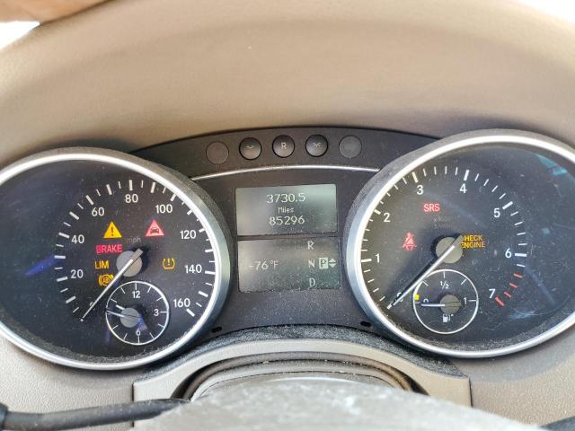 4JGBB86E29A492876 - 2009 MERCEDES-BENZ ML 350 BLACK photo 9