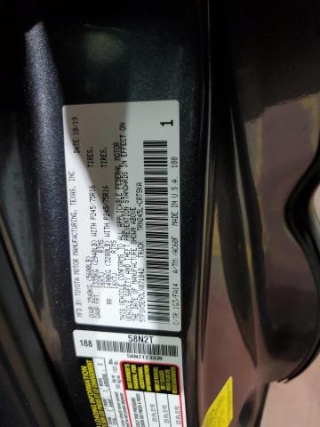 5TFSX5EN3LX071842 - 2020 TOYOTA TACOMA ACCESS CAB Gris photo 12