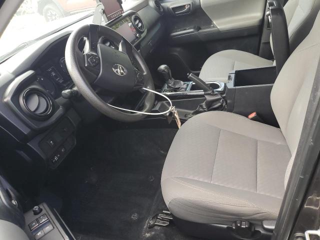5TFSX5EN3LX071842 - 2020 TOYOTA TACOMA ACCESS CAB Gris photo 7