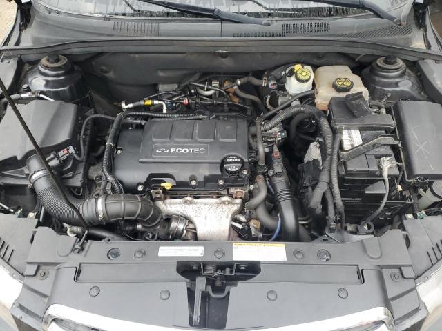 1G1PC5SBXF7256043 - 2015 CHEVROLET CRUZE LT Սև լուսանկար 11