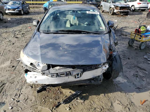 19XFB2F5XCE074783 - 2012 HONDA CIVIC LX GRAY photo 5