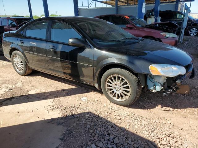 1C3EL46X56N198003 - 2006 CHRYSLER SEBRING BLACK photo 4