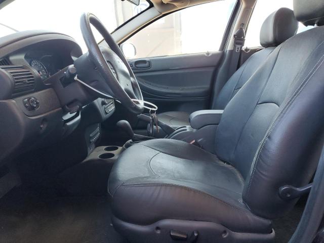 1C3EL46X56N198003 - 2006 CHRYSLER SEBRING BLACK photo 7