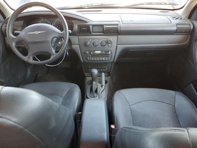 1C3EL46X56N198003 - 2006 CHRYSLER SEBRING BLACK photo 8