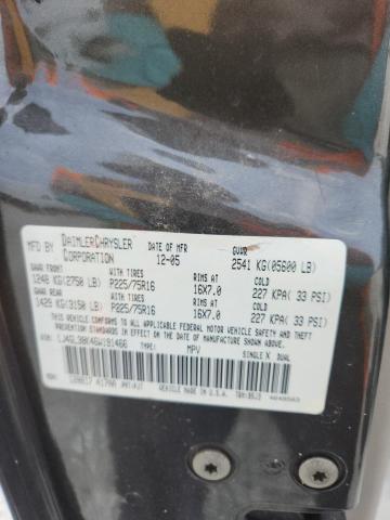 1J4GL38K46W191466 - 2006 JEEP LIBERTY RENEGADE Графитовый фото 13