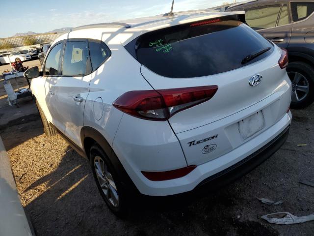 KM8J33A4XGU034959 - 2016 HYUNDAI TUCSON LIMITED WHITE photo 2