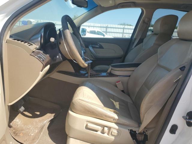 2HNYD2H39CH502498 - 2012 ACURA MDX TECHNOLOGY 白色 照片 7