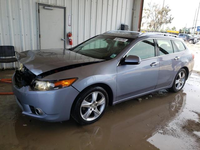 JH4CW2H64BC001328 - 2011 ACURA TSX SILVER photo 1