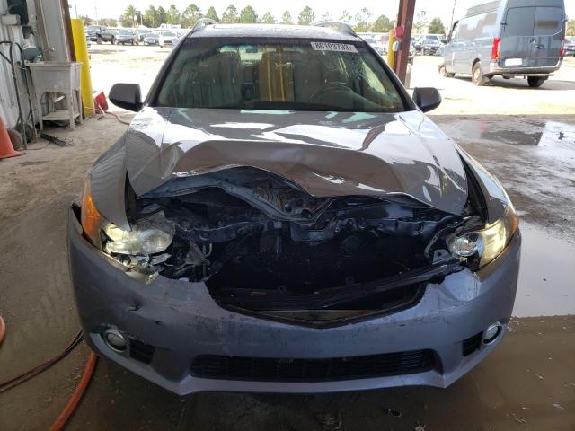 JH4CW2H64BC001328 - 2011 ACURA TSX SILVER photo 5