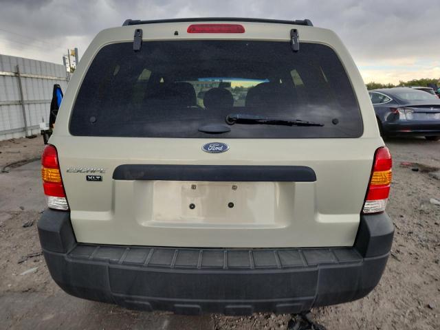 1FMYU93135KA04616 - 2005 FORD ESCAPE XLT BEIGE photo 6
