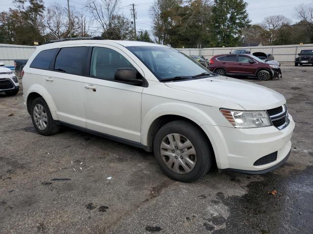 3C4PDCAB2HT673763 - 2017 DODGE JOURNEY SE WHITE photo 4