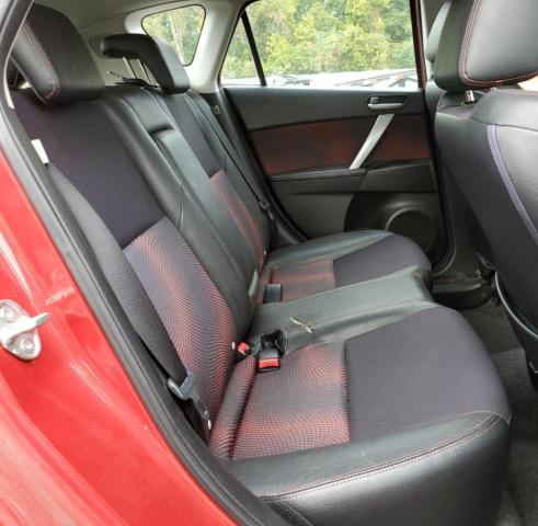 JM1BL1H32A1345451 - 2010 MAZDA SPEED 3 RED photo 10