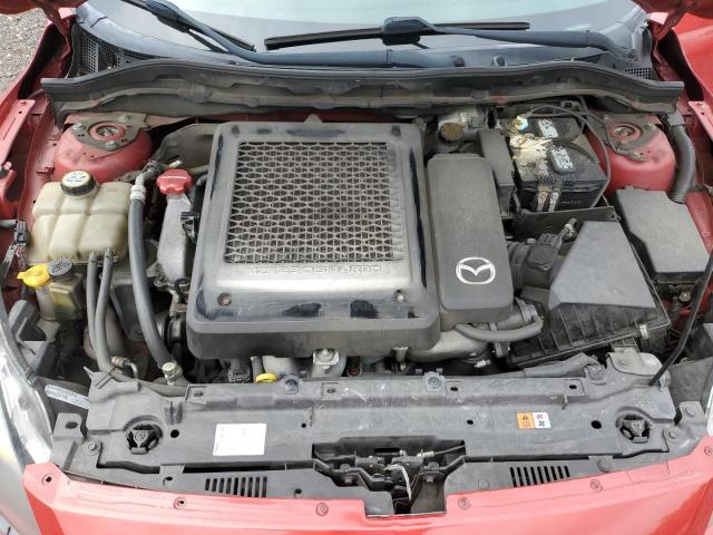 JM1BL1H32A1345451 - 2010 MAZDA SPEED 3 RED photo 11