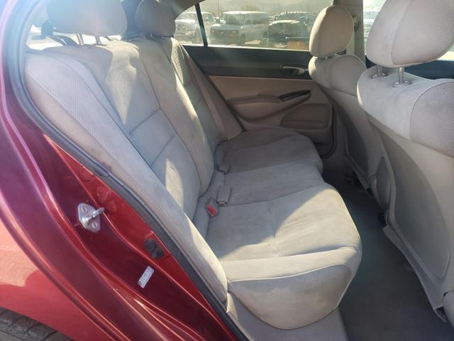 2HGFA1F5XBH542822 - 2011 HONDA CIVIC LX 勃艮第红 照片 10