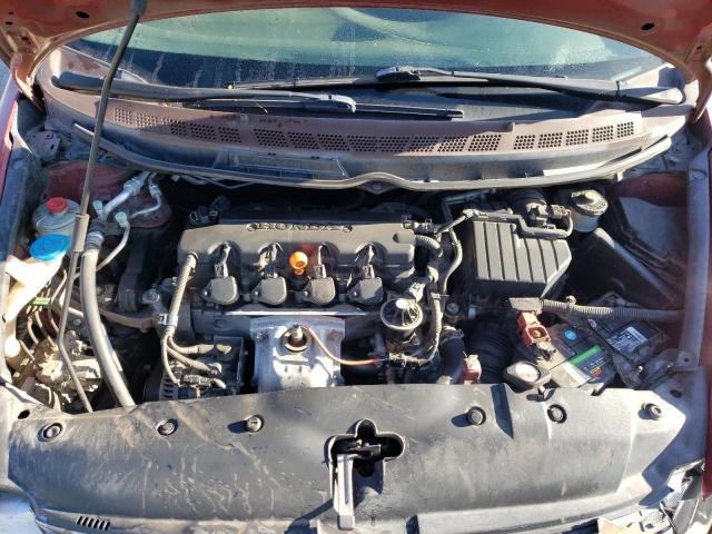 2HGFA1F5XBH542822 - 2011 HONDA CIVIC LX 勃艮第红 照片 11