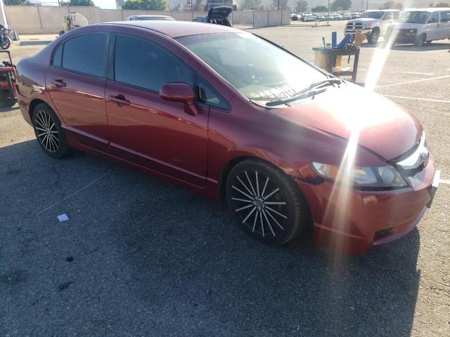 2HGFA1F5XBH542822 - 2011 HONDA CIVIC LX 勃艮第红 照片 4