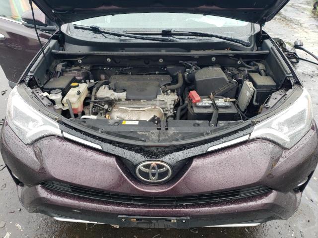 2T3DFREV9JW715820 - 2018 TOYOTA RAV4 LIMITED Մանուշակագույն լուսանկար 12